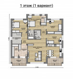 Дом из камня VZ-780